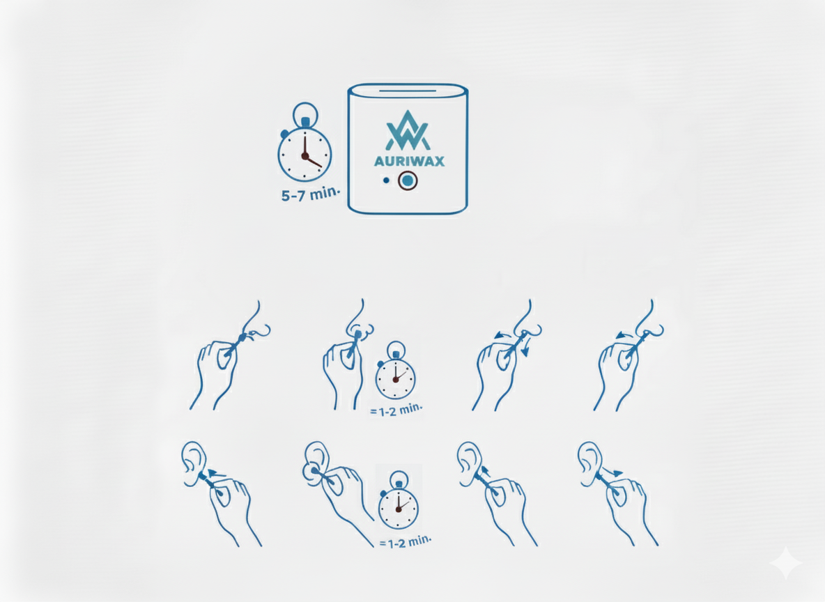 kit complet chauffe-cire avec 6 sticks de cire