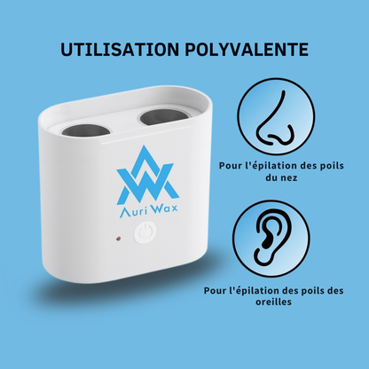 Image montrant l’utilisation polyvalente des sticks de cire pour le nez et les oreilles 